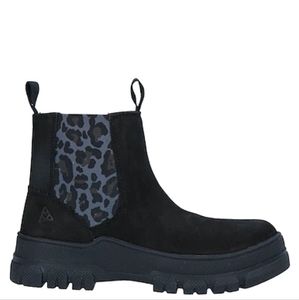 Apepazza ankle boots with animal print sz 39
